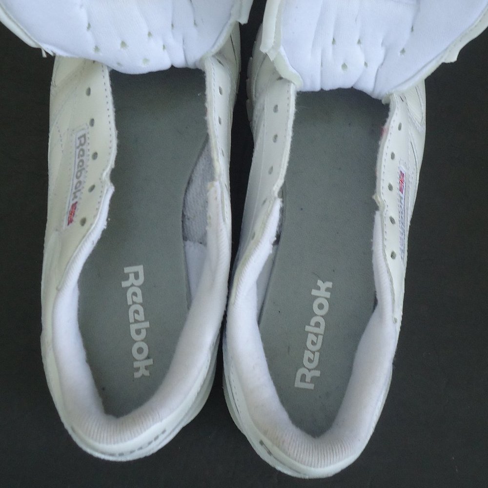 SIZE 5. REEBOK Club classic White Leather sneakers - Picture 16 of 16